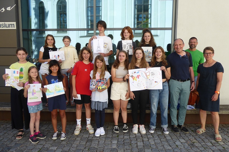Kreativwettbewerb „60 Jahre deutsch-französische Freundschaft“ - Preisverleihung